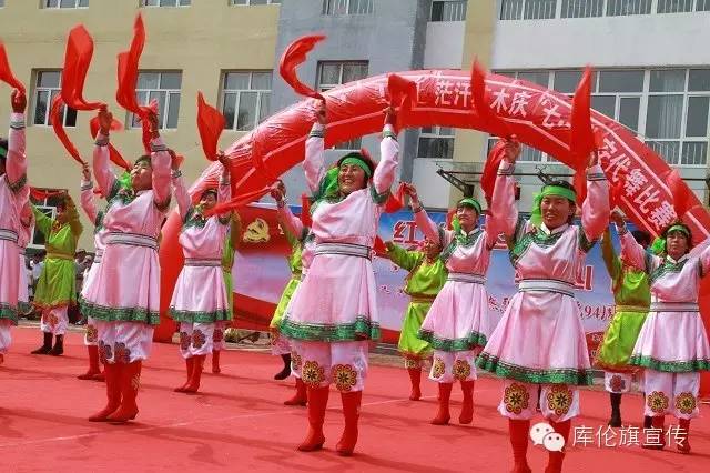 库伦旗茫汗苏木：16个嘎查“比舞”晒文明乡风（转子与库伦旗宣传）